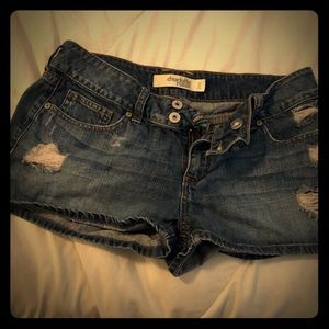 Jean shorts